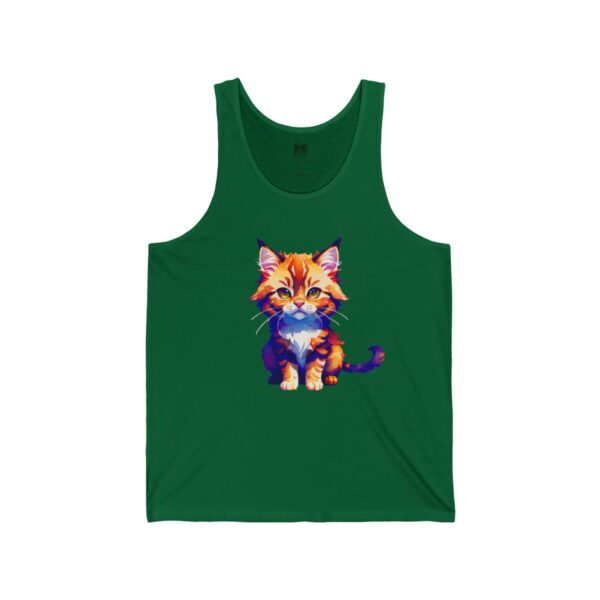 Majestic Feline Majesty: The Maine Coon Splendor Men's Tank - Image 5