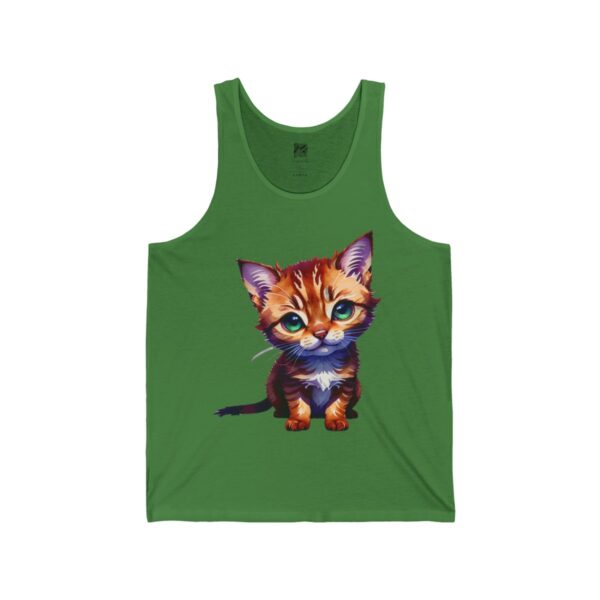 Cute Abyssinian Kitten Men's Tank - Image 9