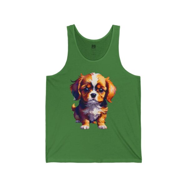 Royal Elegance: The Cavalier King Charles Spaniel's Grace Men's Tank - Image 4