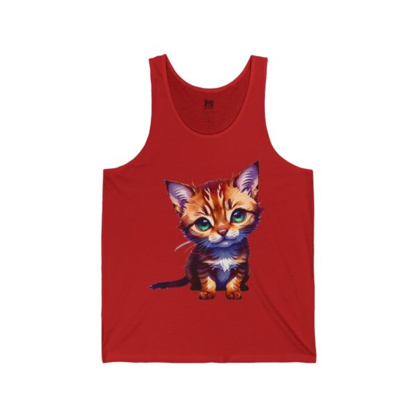 Cute Abyssinian Kitten Men's Tank - Image 15