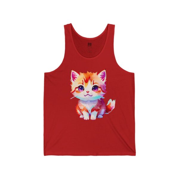 Cute and Charming Munchkin Magic: "Paw-sitively Cute" Men's Tank - Image 15