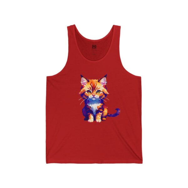 Majestic Feline Majesty: The Maine Coon Splendor Men's Tank - Image 8