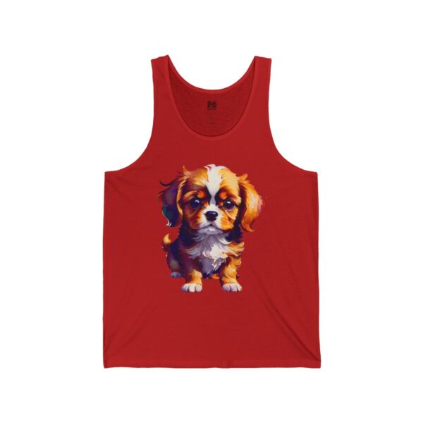 Royal Elegance: The Cavalier King Charles Spaniel's Grace Men's Tank - Image 9