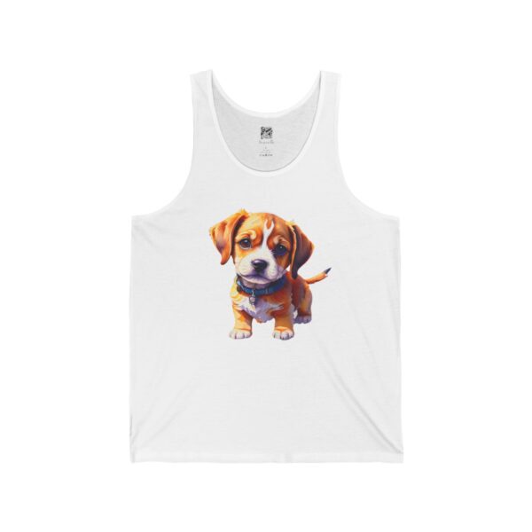 Adorable Beagle Unisex Tank