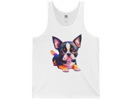 Adorable Boston Terrier Puppy Men's Tank