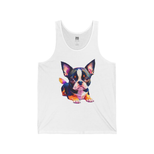 Adorable Boston Terrier Puppy Men's Tank