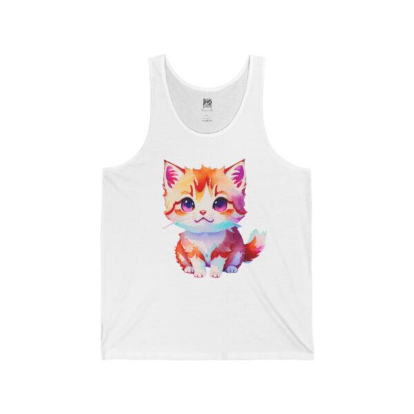 Cute and Charming Munchkin Magic: "Paw-sitively Cute" Men's Tank - Image 3