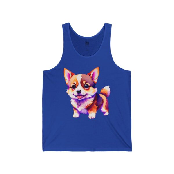 Corgi Majesty: A Regal Celebration of Floppy Ears Men's Tank - Image 8