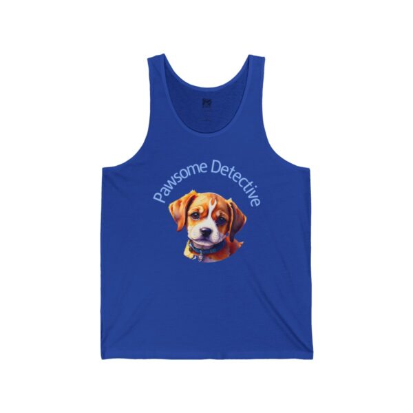 Beagle on The Case: "Pawsome Detective" Unisex Tank - Image 8