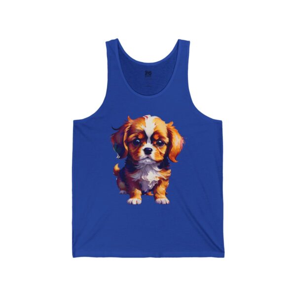 Royal Elegance: The Cavalier King Charles Spaniel's Grace Men's Tank - Image 7