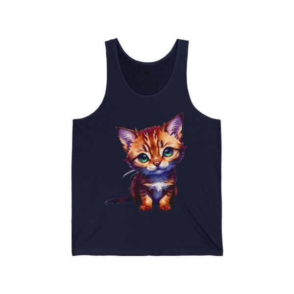 Cute Abyssinian Kitten Men's Tank - Image 13