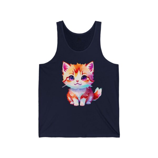 Cute and Charming Munchkin Magic: "Paw-sitively Cute" Men's Tank - Image 13