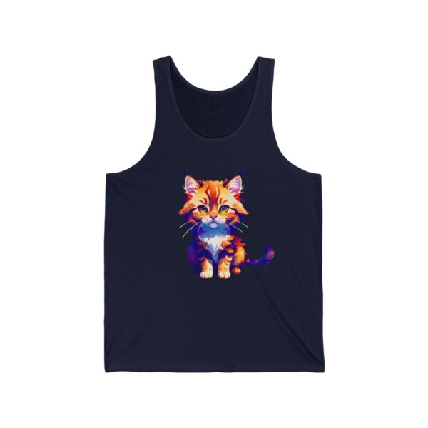 Majestic Feline Majesty: The Maine Coon Splendor Men's Tank - Image 7