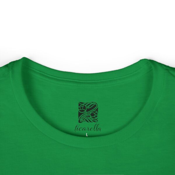 Abyssinian Elegance: "Purrfectly Posh" Women's Semi-fitted T-shirt - Image 9