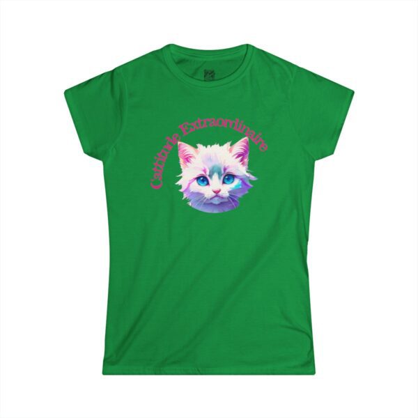 Elegant Ragdoll Serenity: "Cuteness Extraordinaire" Women's Semi-fitted T-shirt - Image 7