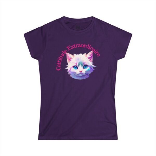 Elegant Ragdoll Serenity: "Cuteness Extraordinaire" Women's Semi-fitted T-shirt - Image 16