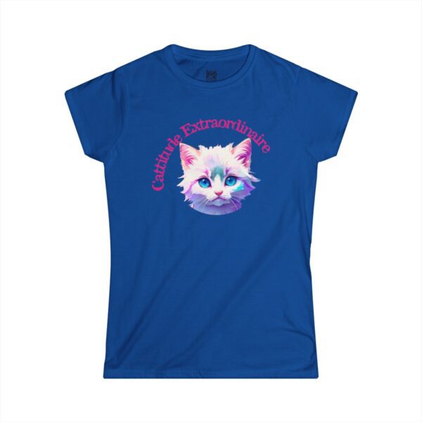 Elegant Ragdoll Serenity: "Cuteness Extraordinaire" Women's Semi-fitted T-shirt - Image 13