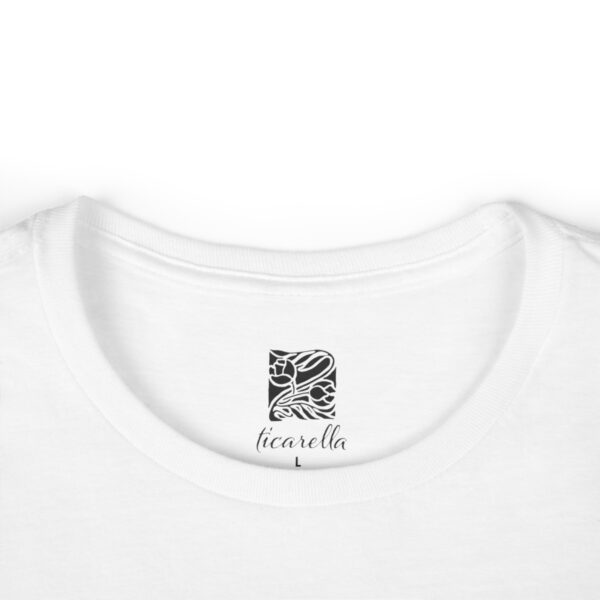 Abyssinian Elegance: "Purrfectly Posh" Women's Semi-fitted T-shirt - Image 6