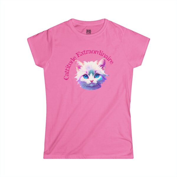 Elegant Ragdoll Serenity: "Cuteness Extraordinaire" Women's Semi-fitted T-shirt - Image 19