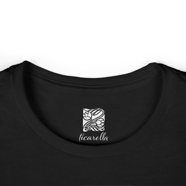 Abyssinian Elegance: "Purrfectly Posh" Women's Semi-fitted T-shirt - Image 3